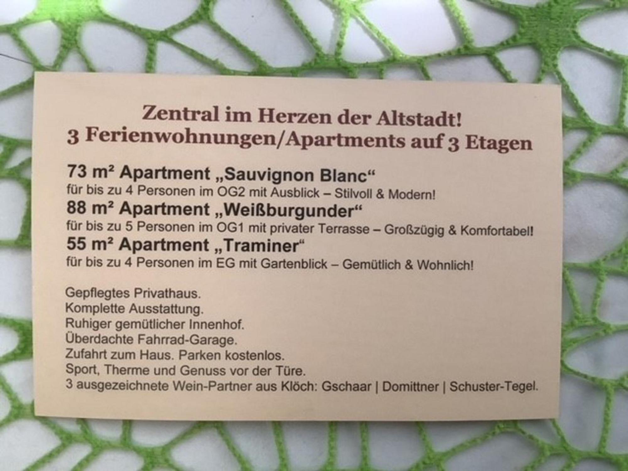 Altstadt-Apartments Bad Radkersburg - Ihr Zuhause Auf Reisen 外观 照片